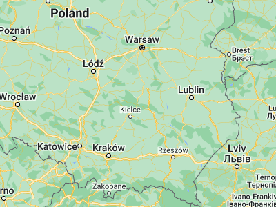 Map showing location of Skarżysko-Kamienna (51.11311, 20.87162)