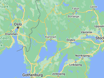 Map showing location of Skattkärr (59.41667, 13.63333)