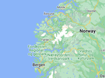 Map showing location of Skei (61.57194, 6.48164)