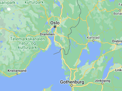 Map showing location of Skjeberg (59.23333, 11.2)