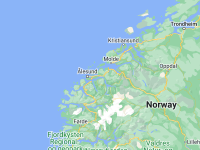 Map showing location of Skodje (62.50206, 6.70343)