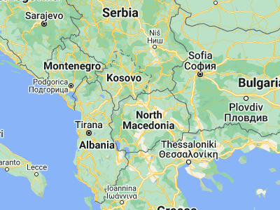Map showing location of Skopje (42.00122, 21.42878)