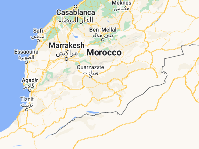 Map showing location of Skoura (31.06262, -6.5525)