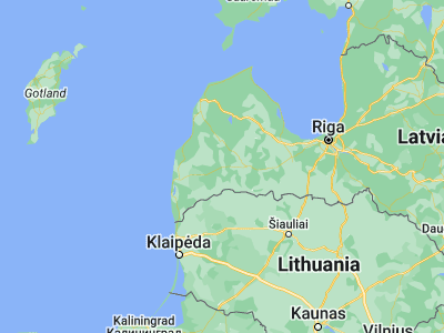 Map showing location of Skrunda (56.68333, 22.01667)
