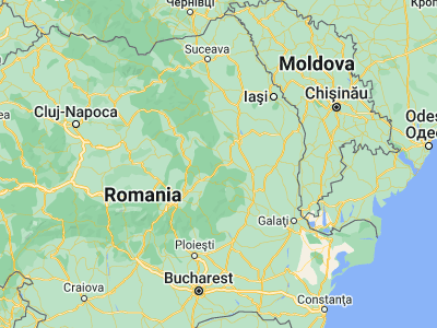 Map showing location of Slănic-Moldova (46.22308, 26.47413)