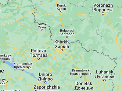 Map showing location of Slatino (50.21041, 36.15376)