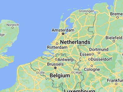 Map showing location of Sliedrecht (51.82083, 4.77639)