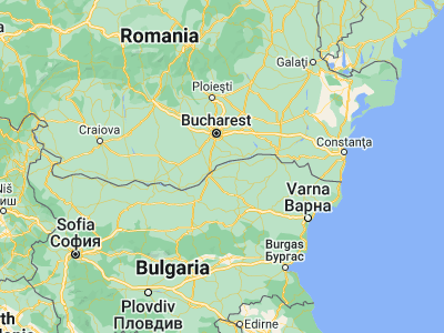 Map showing location of Slivo Pole (43.95, 26.2)