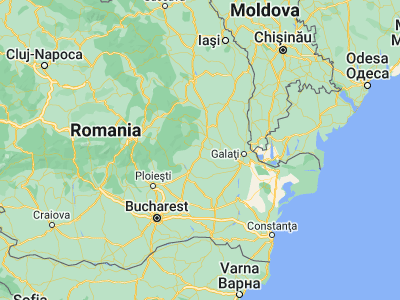 Map showing location of Slobozia Bradului (45.5, 27.05)