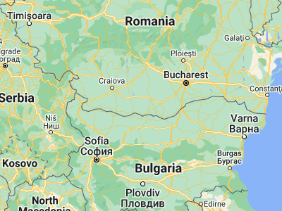 Map showing location of Slobozia-Mândra (43.91667, 24.7)