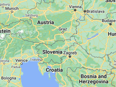 Map showing location of Slovenj Gradec (46.51028, 15.08056)