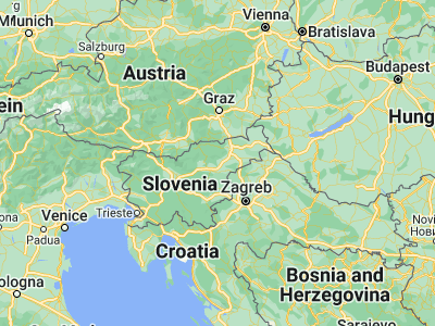 Map showing location of Slovenske Konjice (46.33667, 15.42583)