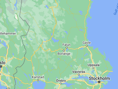 Map showing location of Smedby (60.7, 15.05)