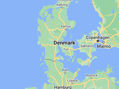 Map showing location of Snoghøj (55.52253, 9.72125)