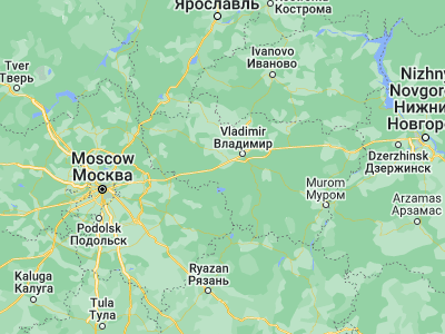 Map showing location of Sobinka (55.98553, 40.01111)