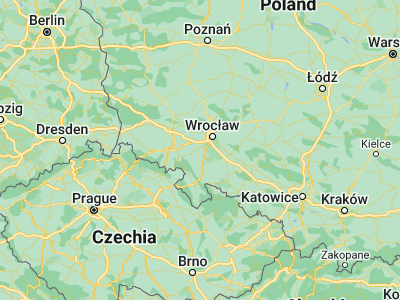 Map showing location of Sobótka (50.89992, 16.74441)