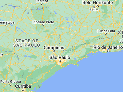 Map showing location of Socorro (-22.59139, -46.52889)