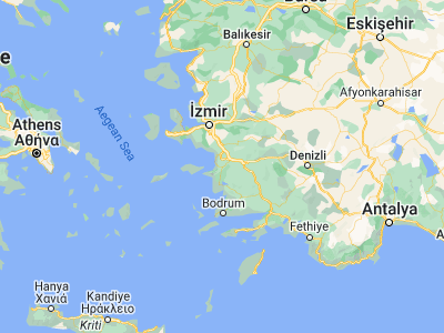 Map showing location of Söke (37.7482, 27.40614)