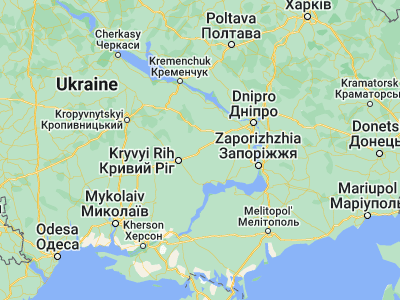 Map showing location of Sofiyivka (48.04927, 33.87462)