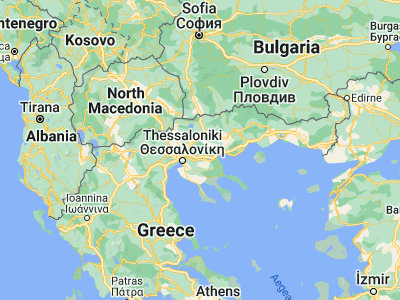 Map showing location of Sokhós (40.81667, 23.35)