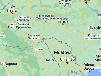 Map showing location of Sokyryany (48.44747, 27.41678)