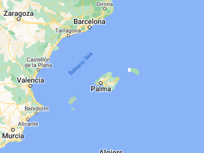 Map showing location of Sóller (39.76623, 2.71521)