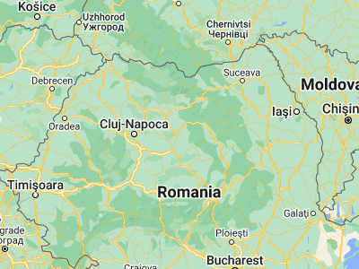 Map showing location of Solovăstru (46.76667, 24.76667)