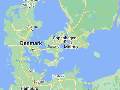 Map showing location of Solrød (55.53628, 12.1827)