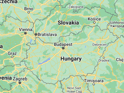 Map showing location of Solymár (47.59246, 18.93212)