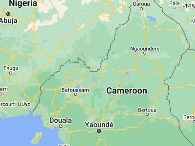 Map showing location of Somié (6.45843, 11.43299)