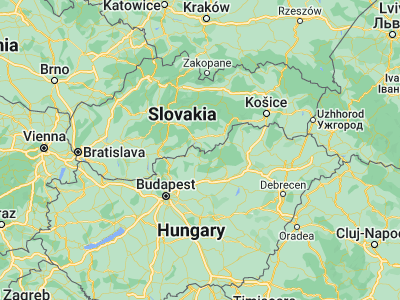 Map showing location of Somoskőújfalu (48.16374, 19.82303)