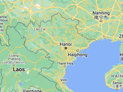 Map showing location of Sơn Tây (21.13778, 105.505)