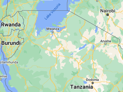 Map showing location of Songwa (-3.51667, 33.51667)