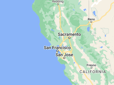 Map showing location of Sonoma (38.29186, -122.45804)