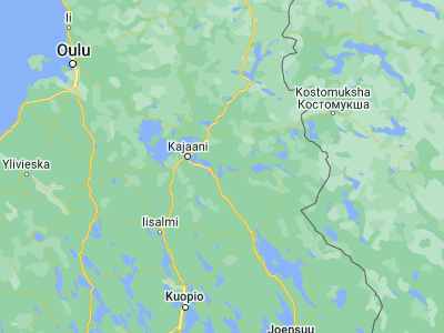 Map showing location of Sotkamo (64.13333, 28.41667)