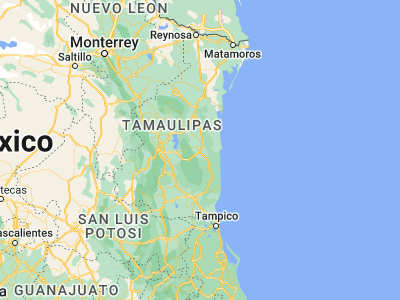Map showing location of Soto la Marina (23.76987, -98.20516)