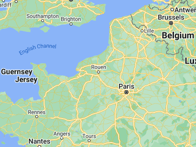 Map showing location of Sotteville-lès-Rouen (49.40972, 1.09006)