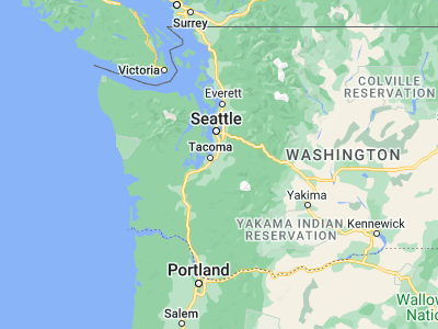 Map showing location of South Hill (47.14121, -122.27012)