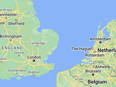 Map showing location of Southwold (52.32752, 1.67979)