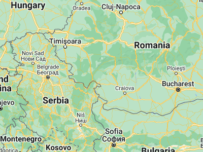 Map showing location of Şovarna (44.85361, 22.7925)