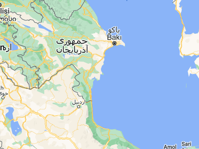 Map showing location of Sovetabad (39.33667, 49.21414)