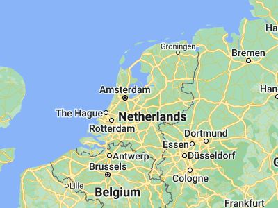 Map showing location of Spakenburg (52.25, 5.36667)