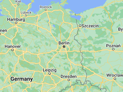 Map showing location of Spandau (52.53603, 13.20201)