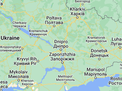 Map showing location of Spasskoye (48.65983, 35.05242)