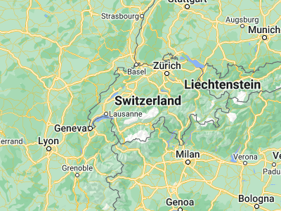 Map showing location of Spiez (46.68473, 7.69111)