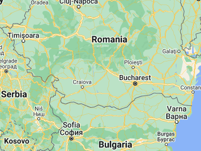 Map showing location of Spineni (44.7, 24.56667)