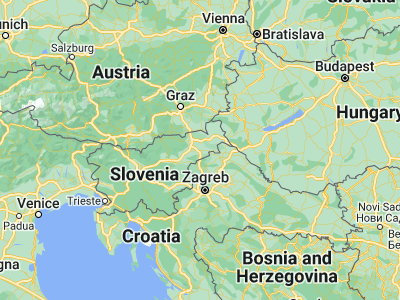 Map showing location of Spodnja Hajdina (46.40889, 15.84694)