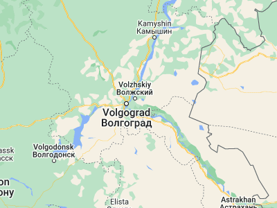 Map showing location of Srednyaya Akhtuba (48.70998, 44.86724)