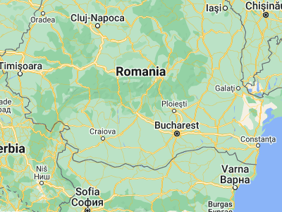 Map showing location of Stâlpeni (45.05, 24.96667)