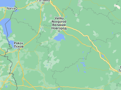 Map showing location of Staraya Russa (57.99439, 31.36081)